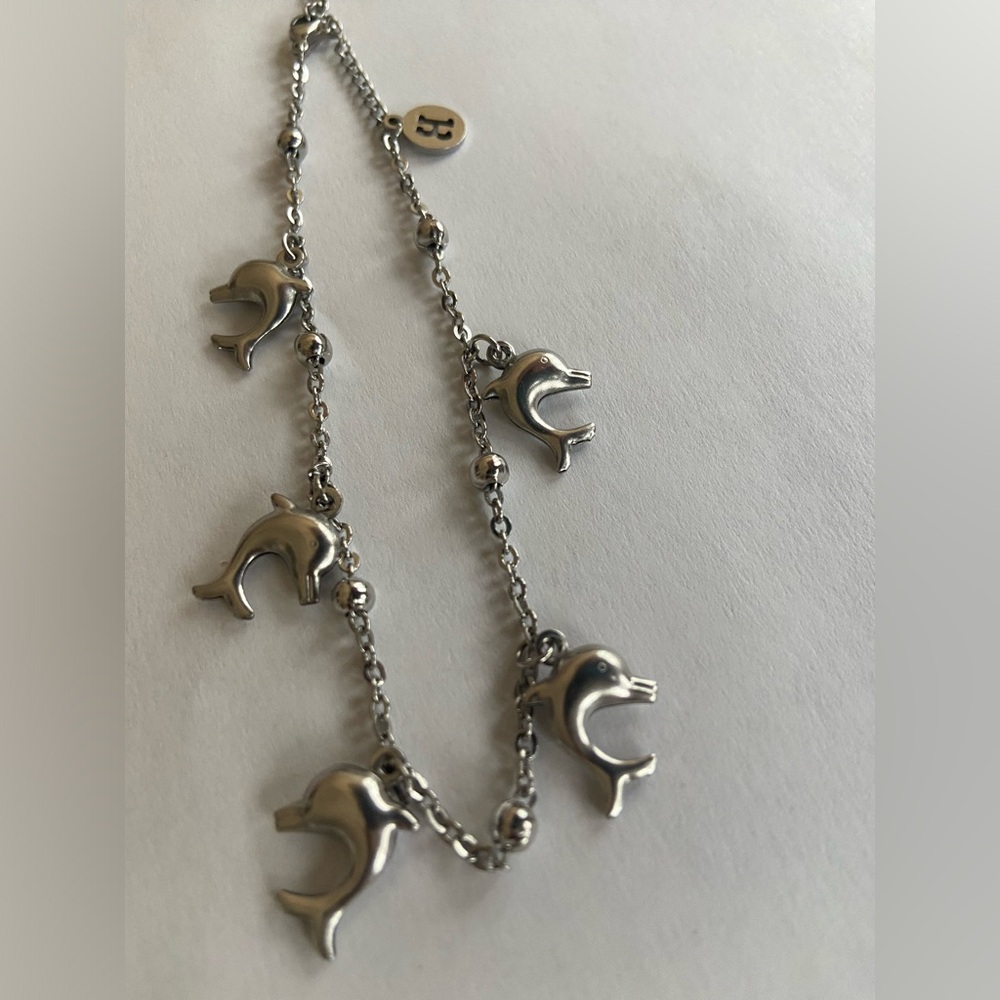 Dolphin anklet